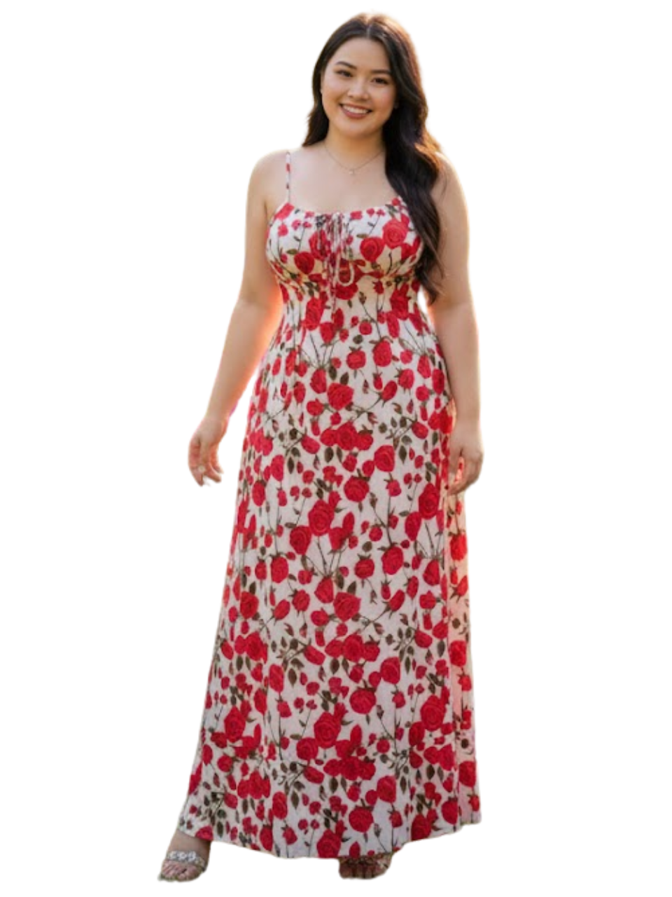 فستان مقاسات خاصة 1095