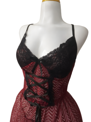 لانجري بورجندي شيك