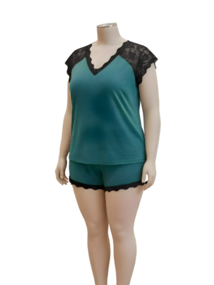 طقم شورت بيج سايز